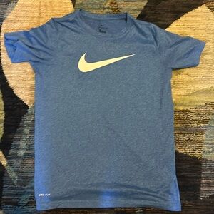 Blue Nike Dri-Fit t-shirt hardly worn.